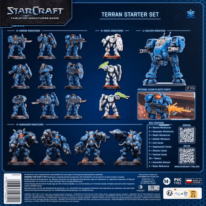 Archon Studio StarCraft TMG Set de Inicio Terran Archon Studio StarCraft TMG Set de Inicio Terran