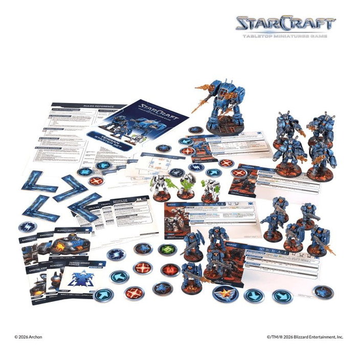 Archon Studio StarCraft TMG Set de Inicio Terran Archon Studio StarCraft TMG Set de Inicio Terran