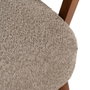 Ixia Sillón Decorativo Taupe Tejido-Madera