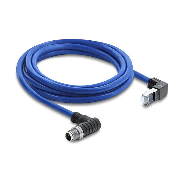 DeLOCK Cable Ethernet Cat6a M12 a RJ45 2m Azul DeLOCK Cable Ethernet Cat6a M12 a RJ45 2m Azul