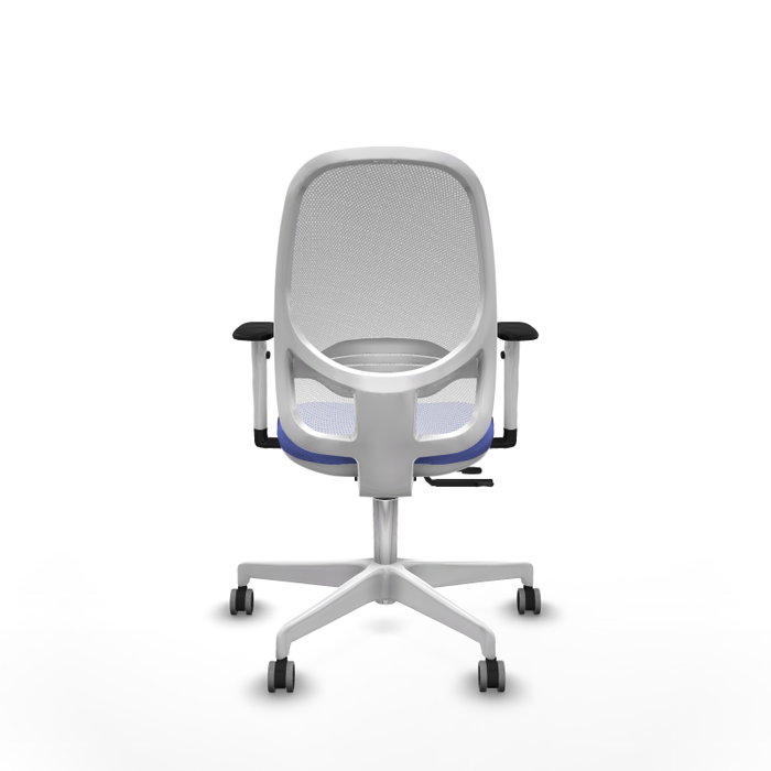 PIQUERAS Y CRESPO Silla de oficina Cilanco con mecanismo Sincro/Traslack Azul claro y Blanco PIQUERAS Y CRESPO Silla de oficina Cilanco con mecanismo Sincro/Traslack Azul claro y Blanco