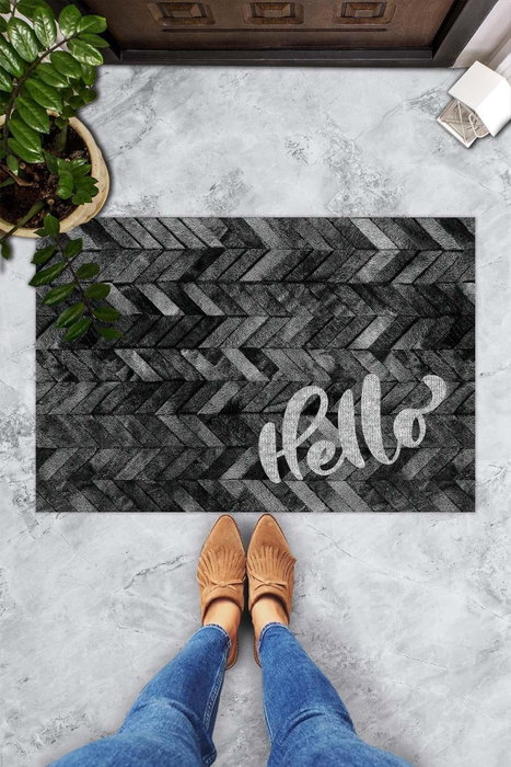Conceptum Felpudo PVC Antideslizante 40x60 cm, Estilo y Comodidad para tu Hogar