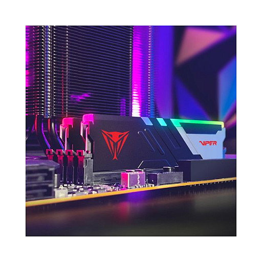 Patriot Viper Venom RGB DDR5 PVVR532G640C32K - Kit 32 GB (2x 16 GB) 6400 MHz, DIMM 288-pin, Intel XMP Ready, Negro
