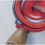 Vileda 167751 Fregona Giratoria Turbo 3N1 Box con Palo Telescópico 85-130cm, Cubo Centrifugador y Cabezal de Microfibras