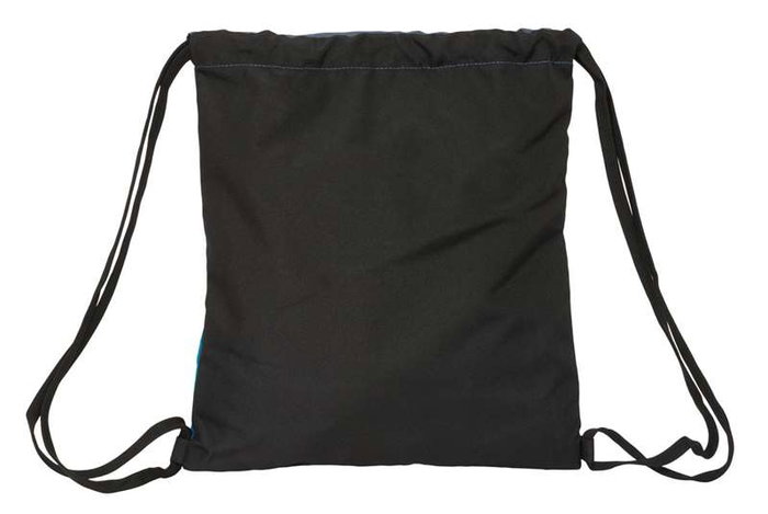 Bolsa Mochila con Cuerdas BlackFit8 California Azul Negro 35 x 40 x 1 cm Bolsa Mochila con Cuerdas BlackFit8 California Azul Negro 35 x 40 x 1 cm
