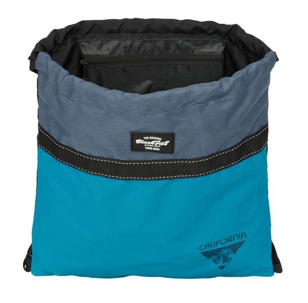 Bolsa Mochila con Cuerdas BlackFit8 California Azul Negro 35 x 40 x 1 cm Bolsa Mochila con Cuerdas BlackFit8 California Azul Negro 35 x 40 x 1 cm