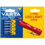 Varta Pilas Alcalinas Longlife Power 4 x AA + 4 x AAA con Mini Linterna LED de Regalo