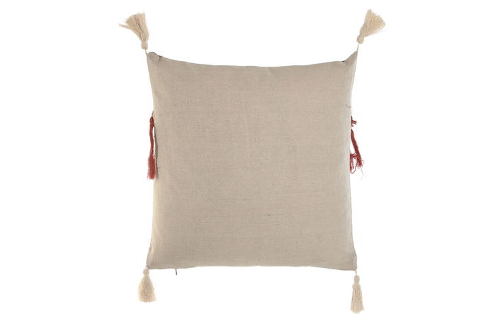 DKD Home Decor Fleky23 Cojin Boho Terracota 45 x 15 x 45 cm
