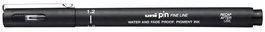 Rotulador Calibrado Uni-Ball Pin 1,2 Mm Negro (Set de 12)