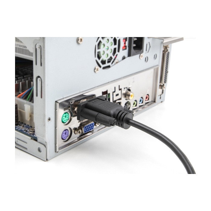 DeLOCK Cable Serie RS-232 D-Sub9 Macho a Hembra 2 m