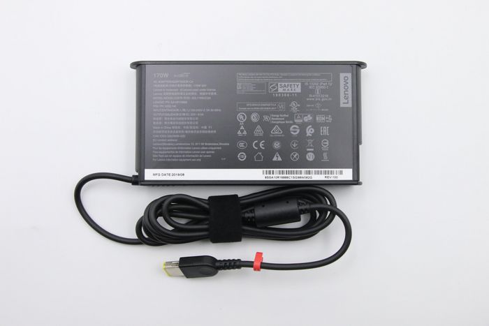 Lenovo Adaptador AC 170W para Lenovo ThinkPad, 20V, Diseño Delgado, Certificado Energy Star