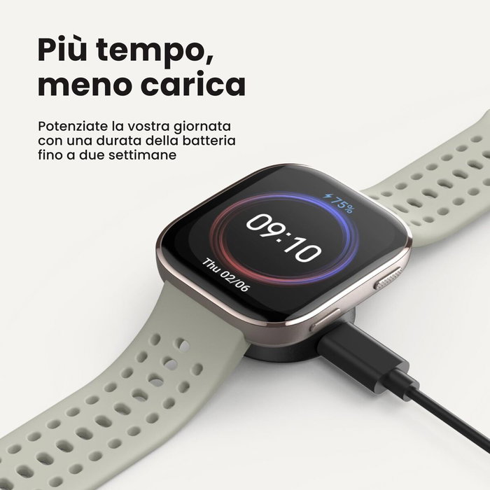 Amazfit Bip 6 Negro con Pantalla AMOLED de 1.97 pulgadas Amazfit Bip 6 Negro con Pantalla AMOLED de 1.97 pulgadas