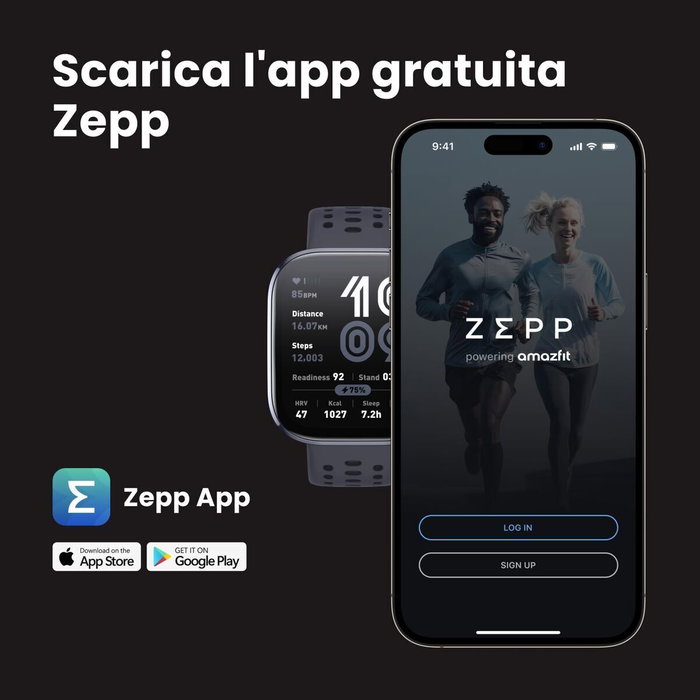 Amazfit Bip 6 Negro con Pantalla AMOLED de 1.97 pulgadas Amazfit Bip 6 Negro con Pantalla AMOLED de 1.97 pulgadas