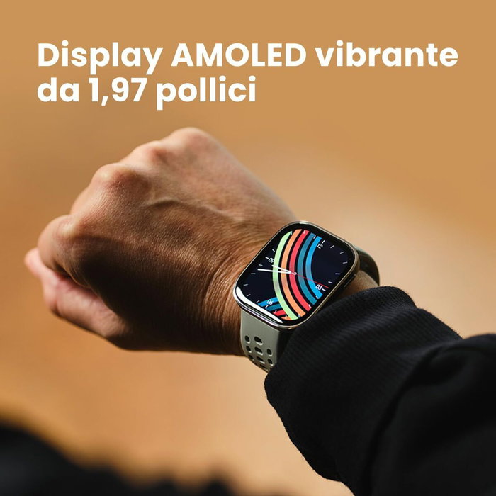 Amazfit Bip 6 Negro con Pantalla AMOLED de 1.97 pulgadas Amazfit Bip 6 Negro con Pantalla AMOLED de 1.97 pulgadas