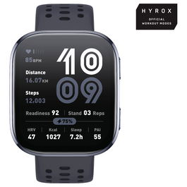 Amazfit Bip 6 46mm Smartwatch - Color Silver/Black - Modelo W2435EU1N