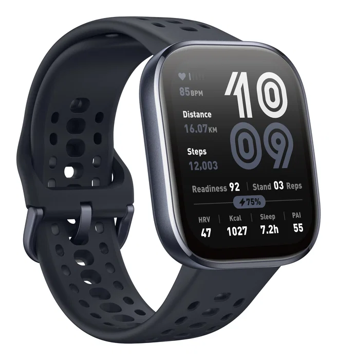 Amazfit Bip 6 Black con pantalla AMOLED de 1.97 pulgadas