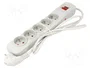 Armac ARC 5 Regleta de 5 tomas con cable de 1,5m, gris
