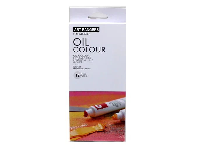 Artist Set de Pintura al Óleo de 12 Colores Surtidos en Caja de Cartón Artist Set de Pintura al Óleo de 12 Colores Surtidos en Caja de Cartón