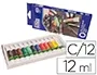 Artist Pintura Oleo Caja Carton 12 Colores Surtidos Tubo 12 ml