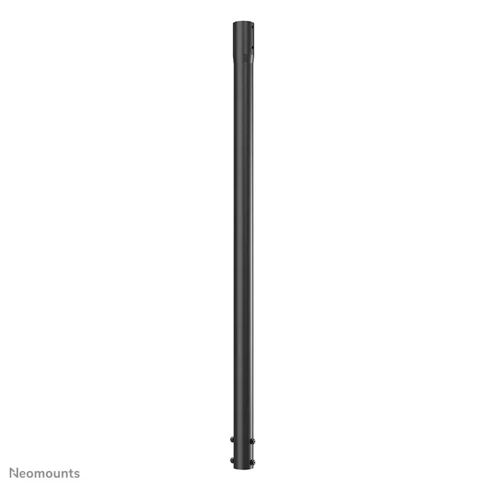 Neomounts NS-EP100BLACK Barra de extensión de acero negro 100 cm, para soporte de techo/brazo de monitor, amplía altura a 107.5 cm