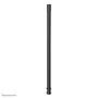 Neomounts NS-EP100BLACK Barra de extensión de acero negro 100 cm, para soporte de techo/brazo de monitor, amplía altura a 107.5 cm