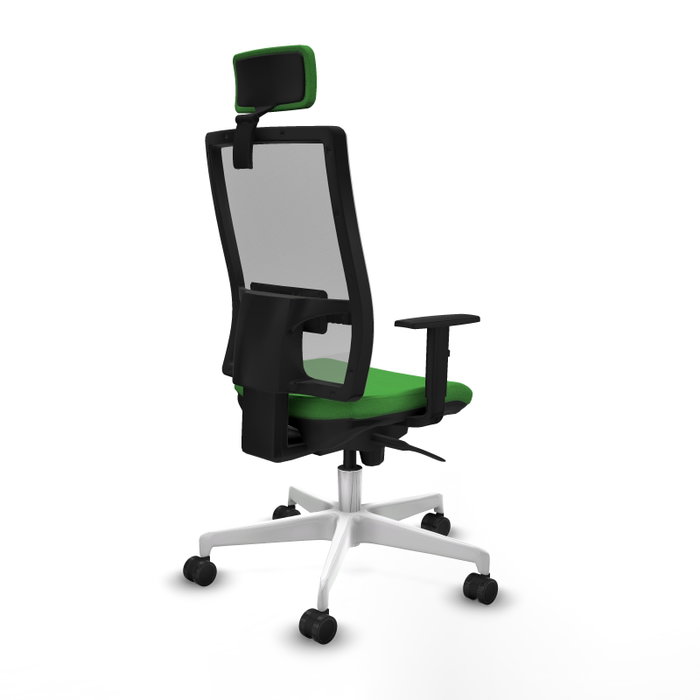 PIQUERAS Y CRESPO Silla de oficina Horna Verde con mecanismo Sincro PIQUERAS Y CRESPO Silla de oficina Horna Verde con mecanismo Sincro