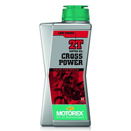 Motorex MTX308092 Aceite Cross Power Sin 2T 1L Totalmente Sintetico Jaso FD API TC ISO L-EGD Off-Road