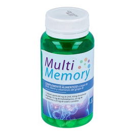 SALUDALKALINA Multi Memory 60 Cápsulas - Mejora Memoria, Conexión Neuronal y Retrasa Envejecimiento Cerebral