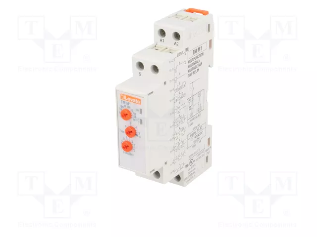 LOVATO ELECTRIC Relé de tiempo TM 1÷10 días SPDT 250VAC/8A LOVATO ELECTRIC Relé de tiempo TM 1÷10 días SPDT 250VAC/8A