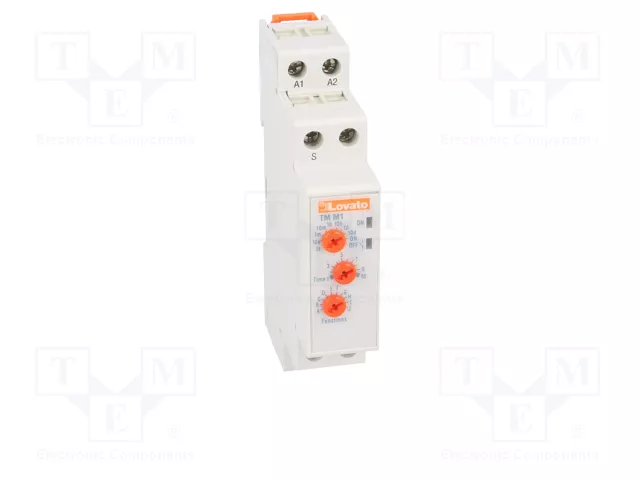 LOVATO ELECTRIC Relé de tiempo TM 1÷10 días SPDT 250VAC/8A LOVATO ELECTRIC Relé de tiempo TM 1÷10 días SPDT 250VAC/8A