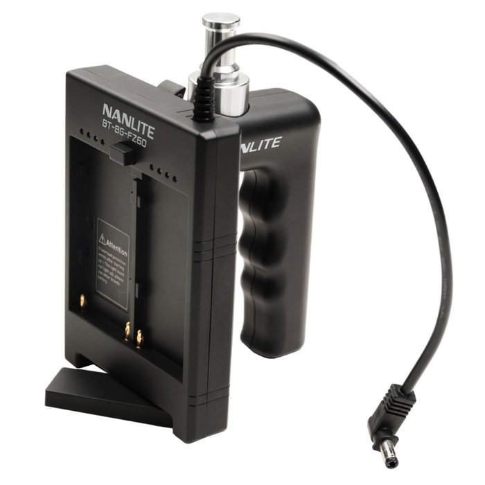Nanlite BT-BG-FZ60 Mango con Batería para Forza 60/60B II y 60C Nanlite BT-BG-FZ60 Mango con Batería para Forza 60/60B II y 60C