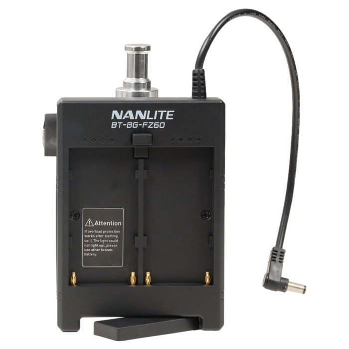 Nanlite BT-BG-FZ60 Mango con Batería para Forza 60/60B II y 60C Nanlite BT-BG-FZ60 Mango con Batería para Forza 60/60B II y 60C