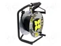 KEL Prolongador de alimentación H05RR-F 3G1,5mm2 20m Negro