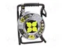 KEL Prolongador de alimentación H05RR-F 3G1,5mm2 20m Negro