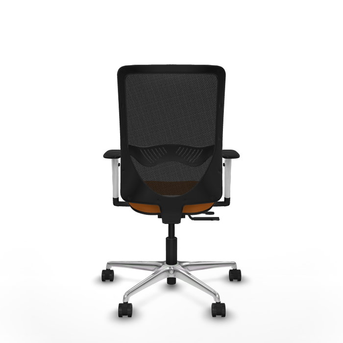 PIQUERAS Y CRESPO Silla de oficina Zulema Naranja y Negro PIQUERAS Y CRESPO Silla de oficina Zulema Naranja y Negro