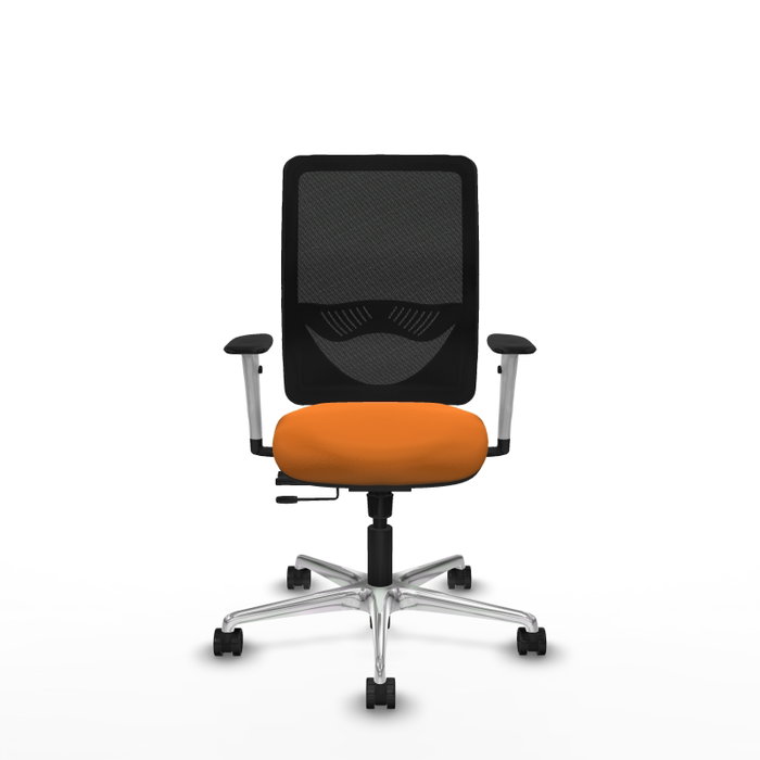 PIQUERAS Y CRESPO Silla de oficina Zulema Naranja y Negro PIQUERAS Y CRESPO Silla de oficina Zulema Naranja y Negro