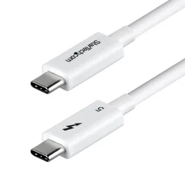 StarTech.com Cable Thunderbolt 5 Certificado 50cm 120Gbps Blanco