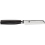 Kai KAI SHUN PR. Tim Mälzer MINAMO Cuchillo para Verduras 9 cm de Acero Damascus, Plata / Negro warrenty-free