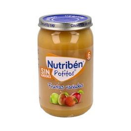Nutriben Potito Frutas Variadas 235Gr.+6M
