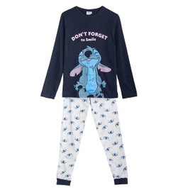 Cerdá Pijama Largo Single Jersey Stitch Azul L