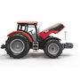 Tachan Tractor Rojo Juguete 1:32 con Apero, Fricción, Luces y Sonido T01055