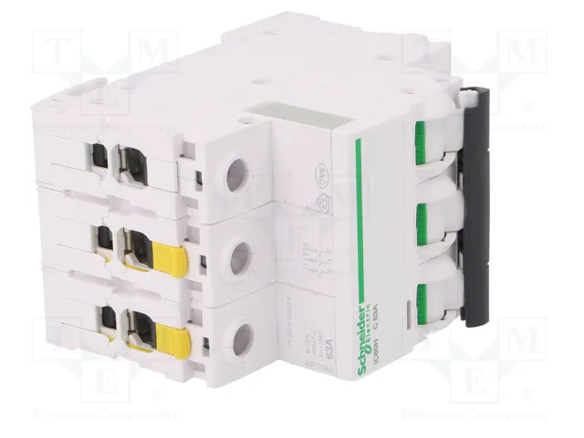 SCHNEIDER ELECTRIC Interruptor magnetotérmico ACTI9 iC60H 3P 63A Caract C