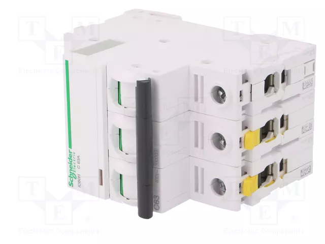 SCHNEIDER ELECTRIC Interruptor magnetotérmico ACTI9 iC60H 3P 63A Caract C