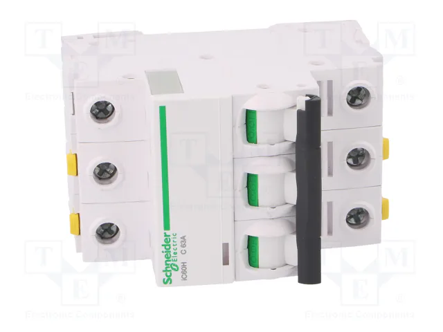 SCHNEIDER ELECTRIC Interruptor magnetotérmico ACTI9 iC60H 3P 63A Caract C