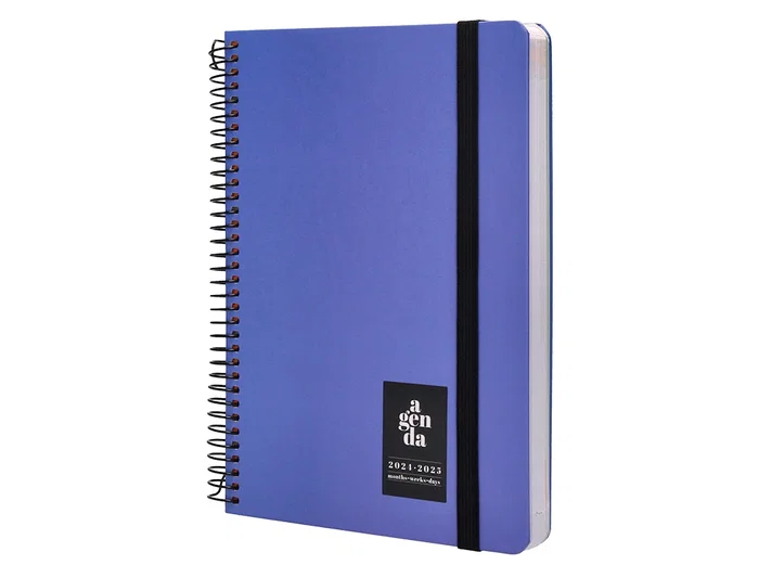 Agenda Escolar Liderpapel Año 24 - 25 Curso Classic Azul Día Página A5