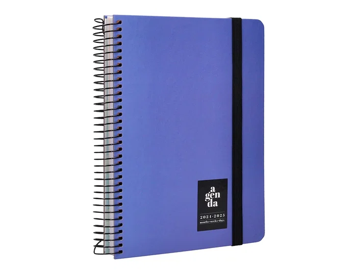 Agenda Escolar Liderpapel Año 24 - 25 Curso Classic Azul Día Página A5