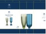 DKD Home Decor Set de 6 Vasos de Cristal Gris Vintage Garbo 240ml