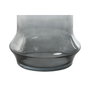 DKD Home Decor Portavelas de Cristal Transparente y Dorado 21x21x35 cm