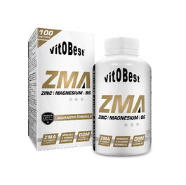 VIT.O.BEST ZMA (Zinc, Magnesio y B6) 100 VegeCaps