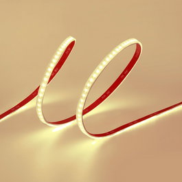 Edm Tira LED Luz Día 4000K 5m x 10mm 40W IP65, 120 LED SMD2835/m, adhesivo 3M, 24V DC, incluye tapones, sujeciones y tornillos